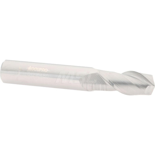 Accupro 01216480 Square End Mill 0.4724'' Dia, 0.9843'' LOC, 2 Flutes, Solid Carbide