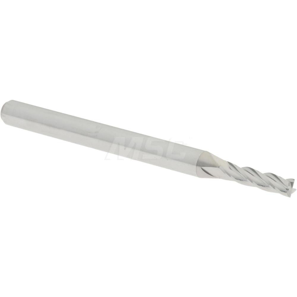 Accupro 01216563 Square End Mill 0.0787'' Dia, 0.315'' LOC, 4 Flutes, Solid Carbide