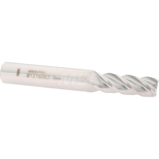 Accupro 01216662 Square End Mill 0.3543'' Dia, 0.9843'' LOC, 2-3/4'' OAL, 4 Flutes, Solid Carbide