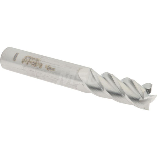 Accupro 01216670 Square End Mill 0.3937'' Dia, 0.9843'' LOC, 2-3/4'' OAL, 4 Flutes, Solid Carbide
