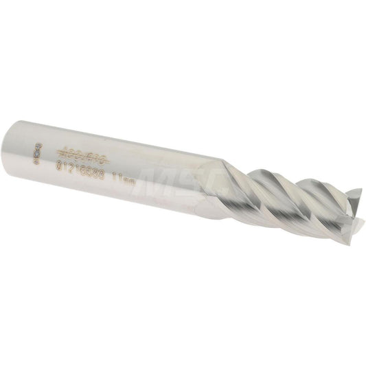Accupro 01216688 Square End Mill 0.4331'' Dia, 0.9843'' LOC, 4 Flutes, Solid Carbide