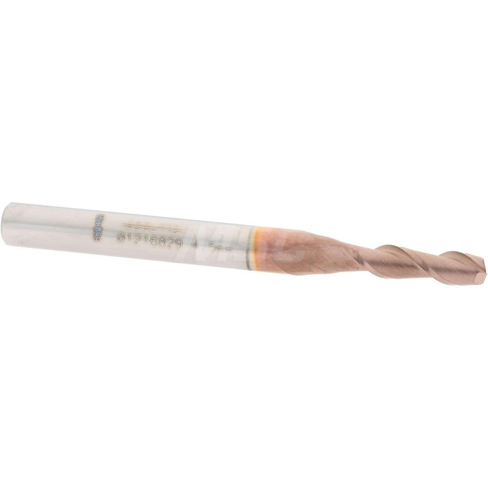 Accupro 01216829 Square End Mill 0.1772'' Dia, 0.6299'' LOC, 2 Flutes, Solid Carbide