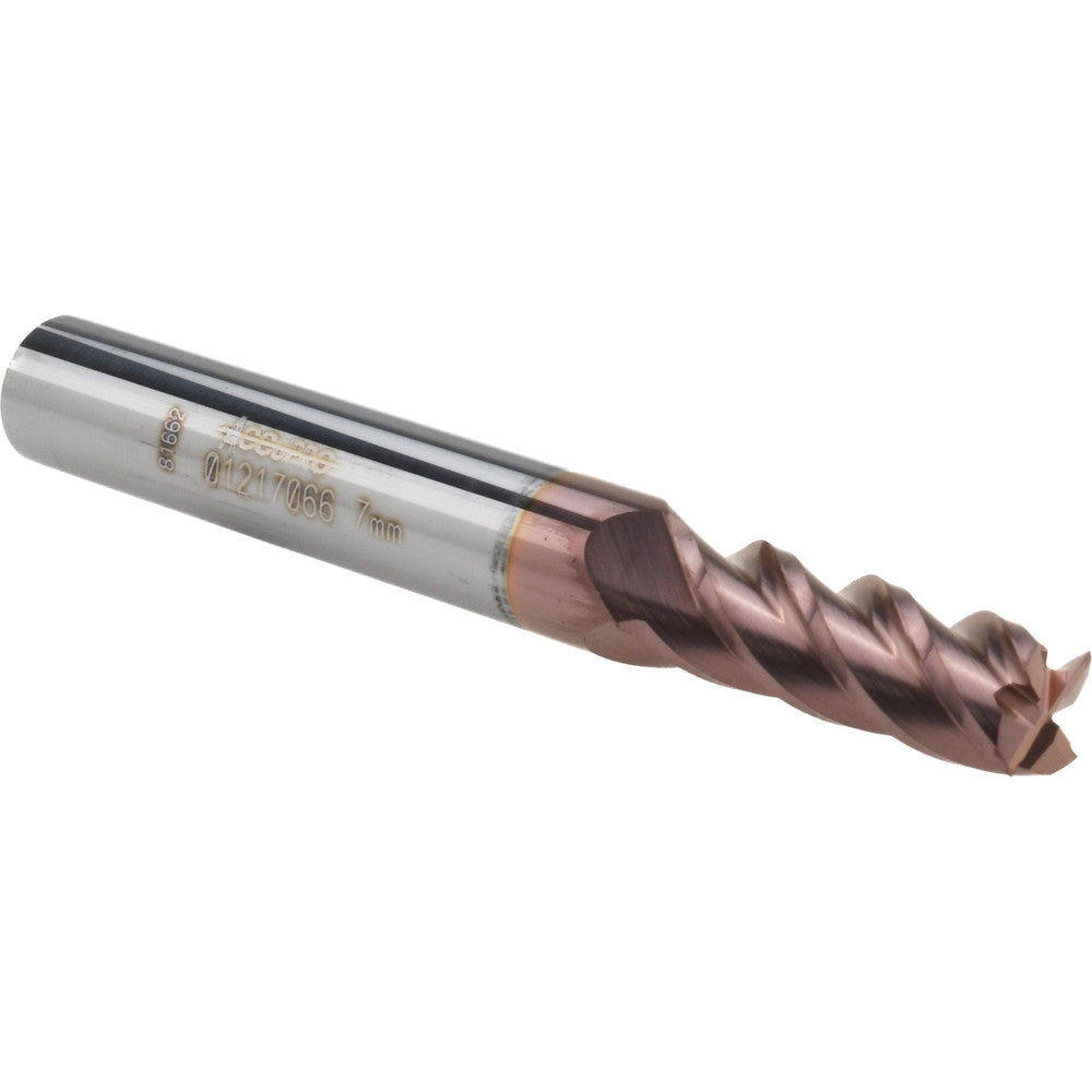 Accupro 01217066 Square End Mill 0.2756'' Dia, 0.748'' LOC, 4 Flutes, Solid Carbide