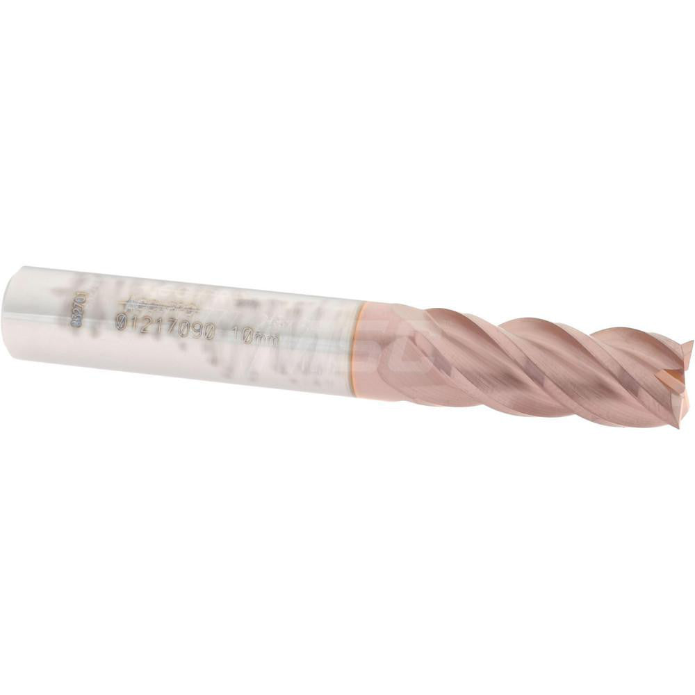 Accupro 01217090 Square End Mill 0.3937'' Dia, 0.9843'' LOC, 2-3/4'' OAL, 4 Flutes, Solid Carbide