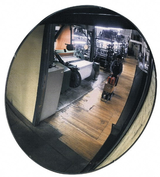 PRO-SAFE PLXR-M-26 Indoor & Outdoor Round Convex Safety, Traffic & Inspection Mirrors