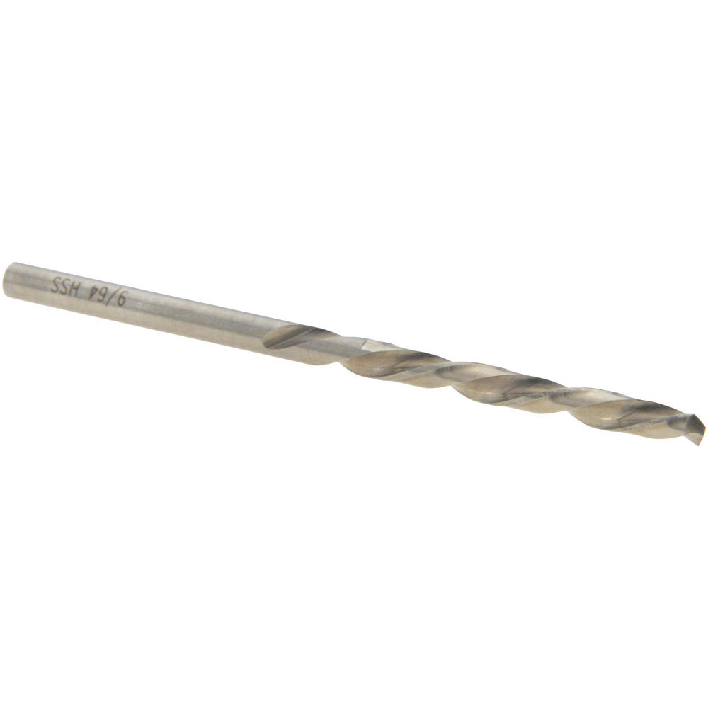 Value Collection X300LH 9/64 Jobber Length Drill Bit 9/64" (0.1406) Dia, 118 deg, HSS