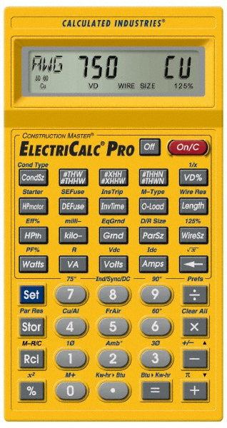 Calculated Industries 5070 8-Digit LCD with Annunciator-Legends 30 Function Handheld Calculator