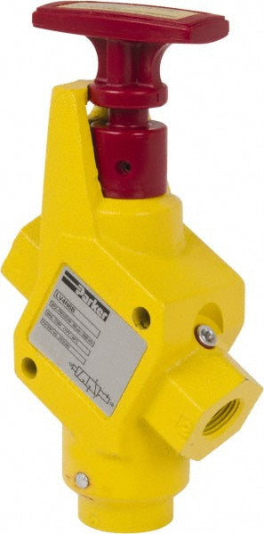 Parker LV4N6B Manually Operated Valve Safety Lockout, Handle Actuated