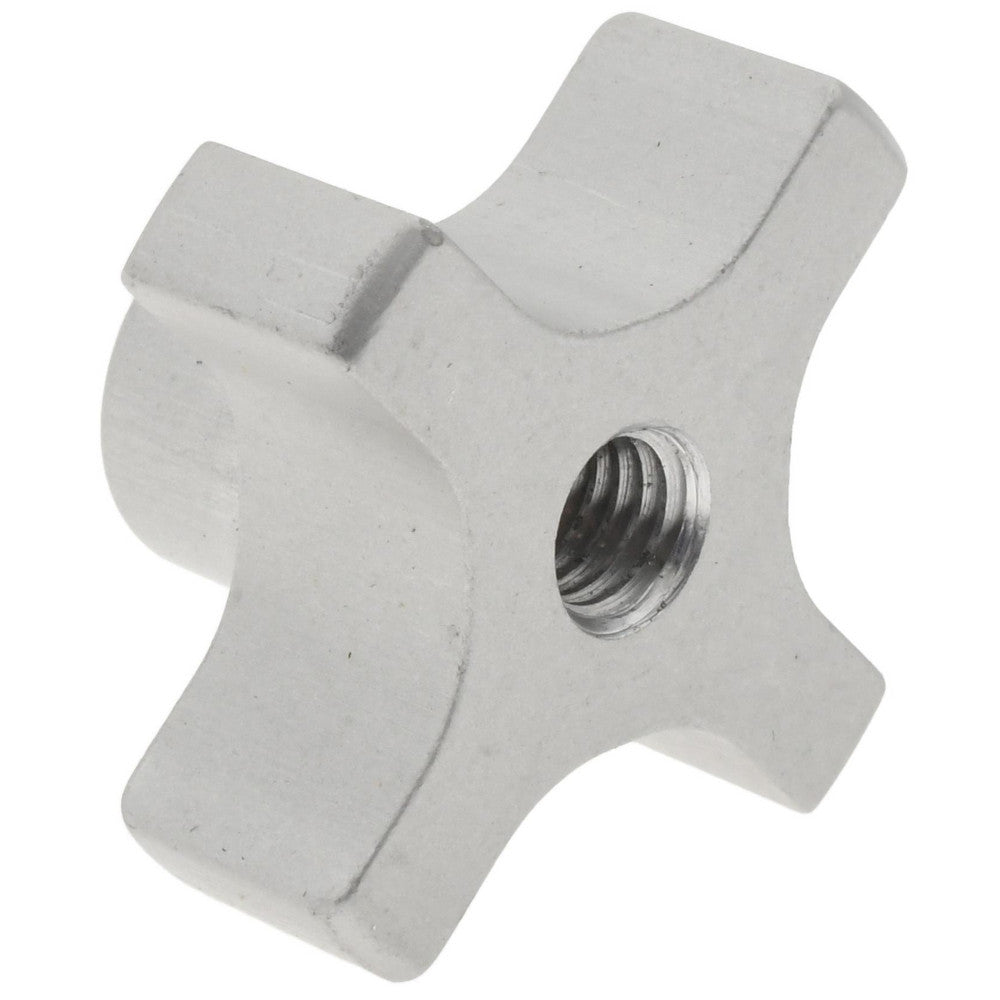 Gibraltar ALH-20MTT Lobed Knob 38.1 mm Head Dia, 4 Points, Aluminum