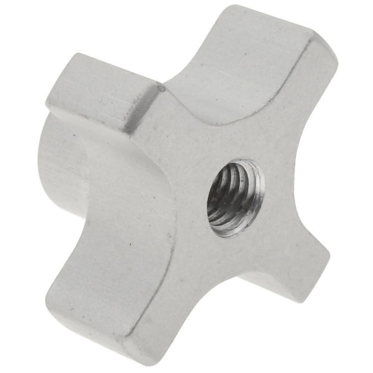 Gibraltar ALH-20MTT Lobed Knob 38.1 mm Head Dia, 4 Points, Aluminum
