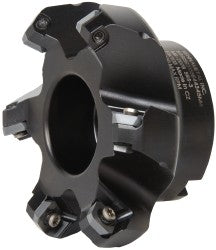 Kennametal 1817871 80.01mm Cut Diam, 1" Arbor Hole, 6.6mm Max Depth of Cut, 45&deg Indexable Chamfer & Angle Face Mill