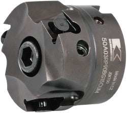 Kennametal 2235052 2" Cut Diam, 3/4" Arbor Hole Diam, 0.394" Max Depth, Indexable Square-Shoulder Face Mill
