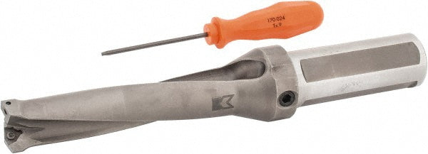 Kennametal 1522126 114.3mm Max Drill Depth, 4xD, 1.1252" Diam, Indexable Insert Drill