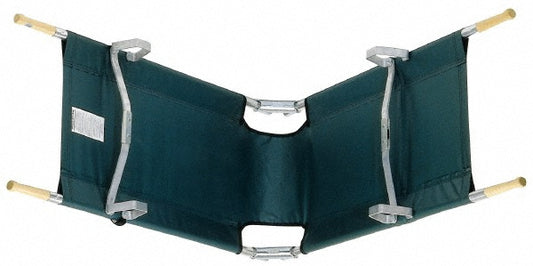 Junkin Safety JSA-601NA Stretchers & Accessories Type Easy Fold Stretcher  Length (Inch) 87  Frame Material Aluminum  Netting Material Vinyl Coated Nylon  Handle Material Wood  Capacity (Lb.) 350
