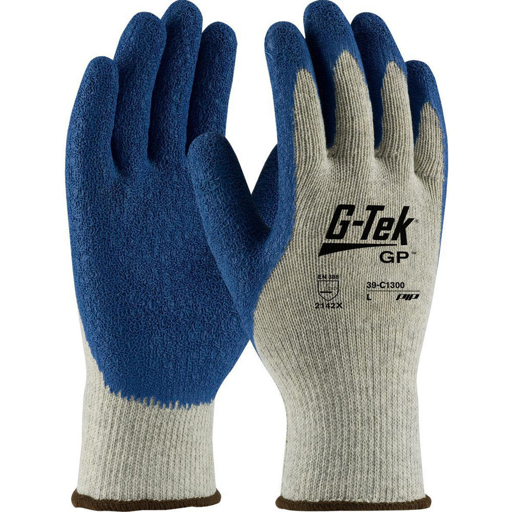 PIP 39-C1300/L Work Gloves G-Tek® FORCE 39-C1300, Size Large, Latex-Coated Cotton & Polyester, General Purpose