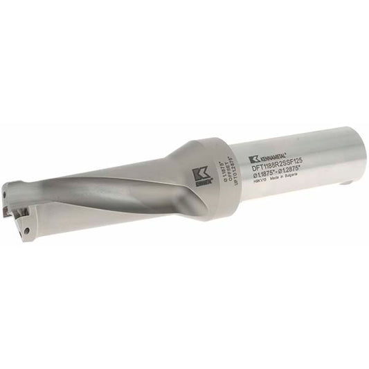 Kennametal 1528345 76.2mm Max Drill Depth, 2.5xD, 30.2mm Diam, Indexable Insert Drill