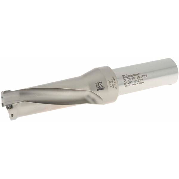 Kennametal 1528347 79.5mm Max Drill Depth, 2.5xD, 31.8mm Diam, Indexable Insert Drill
