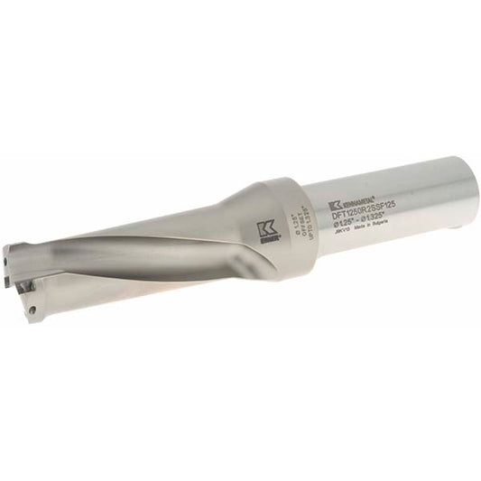Kennametal 1528347 79.5mm Max Drill Depth, 2.5xD, 31.8mm Diam, Indexable Insert Drill