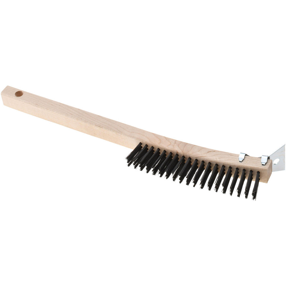 E. GORNELL & SONS, INC. E193-SC Scratch Brush, 3 Rows, 19 Columns, Steel