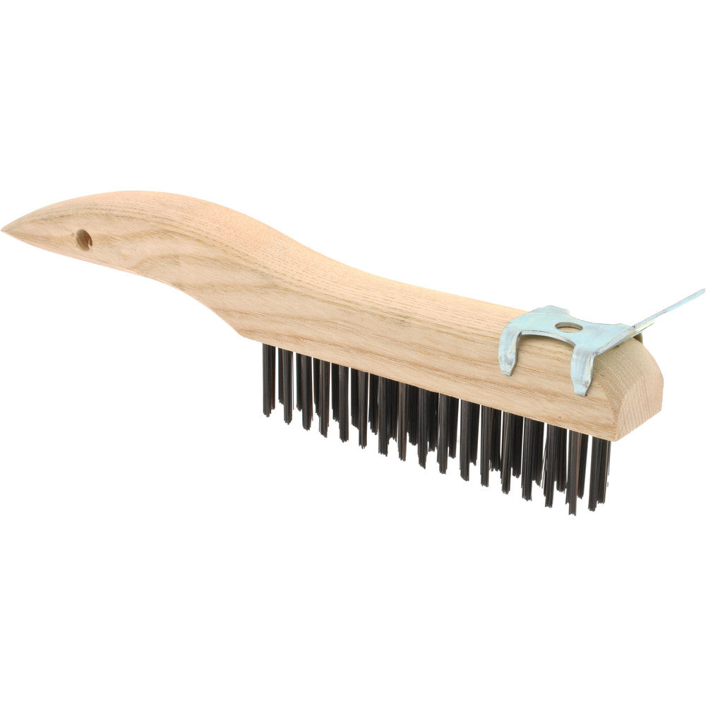 E. GORNELL & SONS, INC. E164-SC Scratch Brush, 4 Rows, 16 Columns, Steel