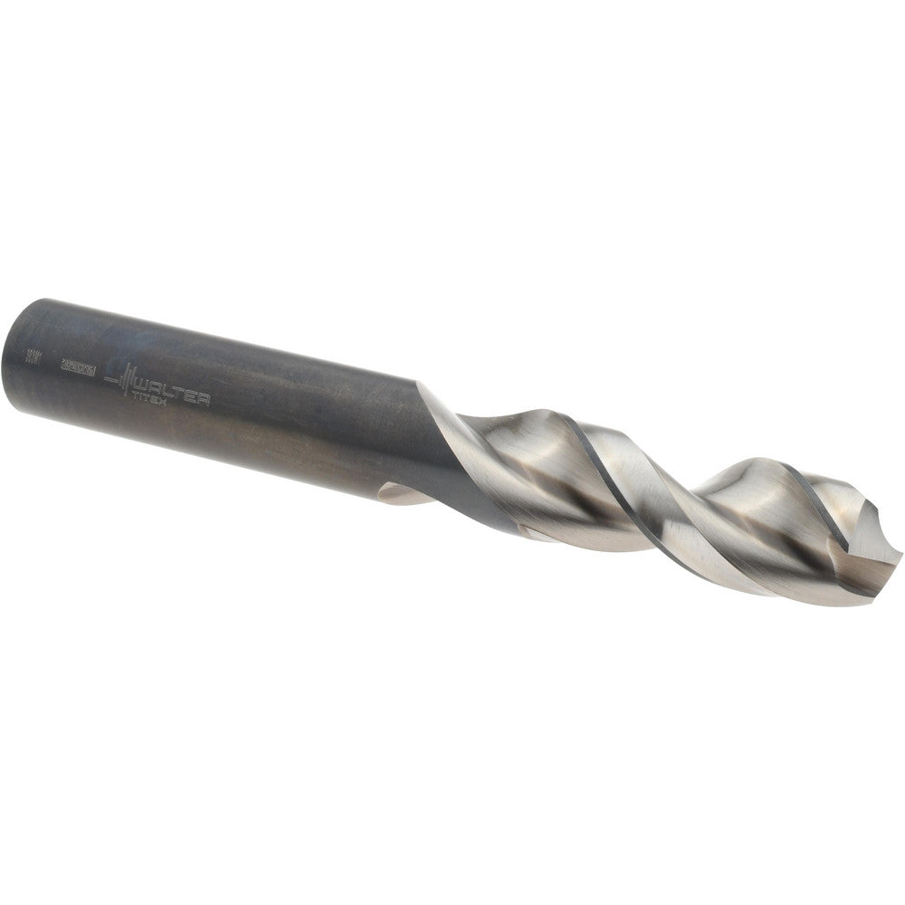 Walter-Titex 5153741 Screw Machine Length Drill Bit 17/32" (0.5313) Dia, 130 deg, Cobalt