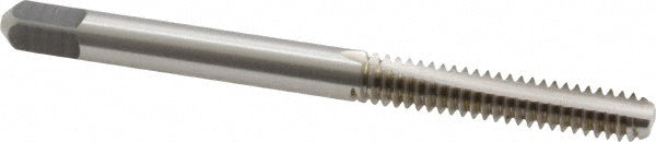 Kennametal 1541627 Straight Flute Tap #10-24 UNC, 2 Flute, Bottoming Chamfer, 2B & 3B Class of Fit, High-Speed Steel, Bright/Uncoated Finish