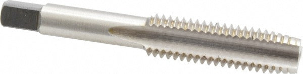Kennametal 1542759 Straight Flute Tap 1/2-13 UNC, 3 Flute, Plug Chamfer, 3B Class of Fit, High-Speed Steel, Bright/Uncoated Finish