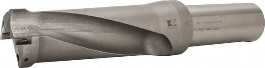 Kennametal 1528403 4.38" Max Drill Depth, 2.5xD, 44.5mm Diam, Indexable Insert Drill