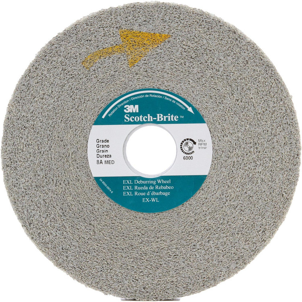 3M 7000046063 Deburring Wheel  Density 8, Aluminum Oxide