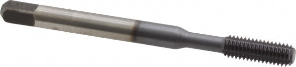 Kennametal 4132010 Thread Forming Tap #10-32 UNF, Bottoming Chamfer, High-Speed Steel-E, TiCN Finish