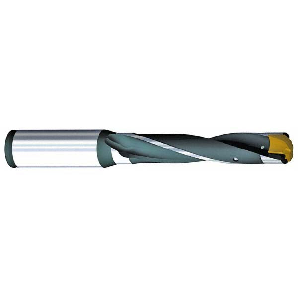 Kennametal 2238552 Replaceable-Tip Drill 23.81 to 24 mm Dia, 71.44 mm Max Depth, 25.4 mm Straight-Cylindrical Shank