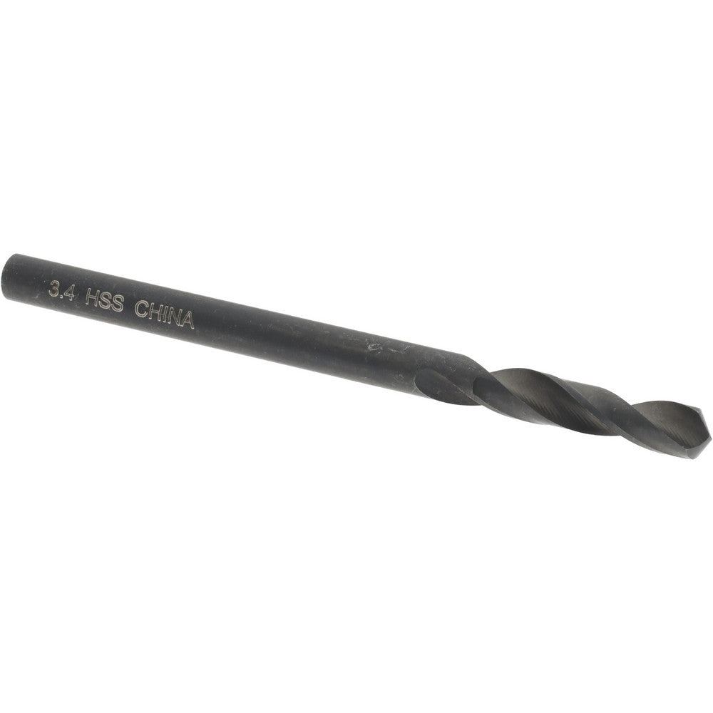 Value Collection 01292150 Screw Machine Length Drill Bit 3.40 mm Dia, 118 deg Point, High-Speed Steel