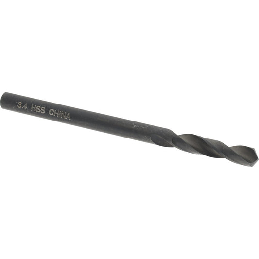 Value Collection 01292150 Screw Machine Length Drill Bit 3.40 mm Dia, 118 deg Point, High-Speed Steel