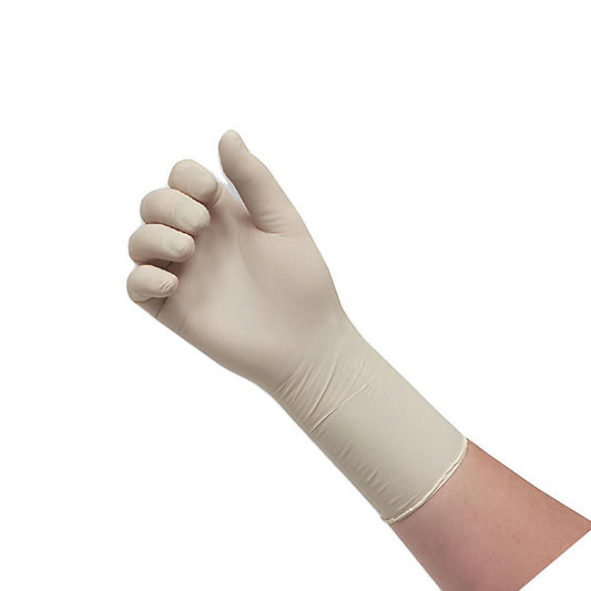 North CE412W/L Disposable Glove Series North Chemsoft, Size Large, 4.0 mil, Nitrile, Cleanroom Grade, Powder-Free