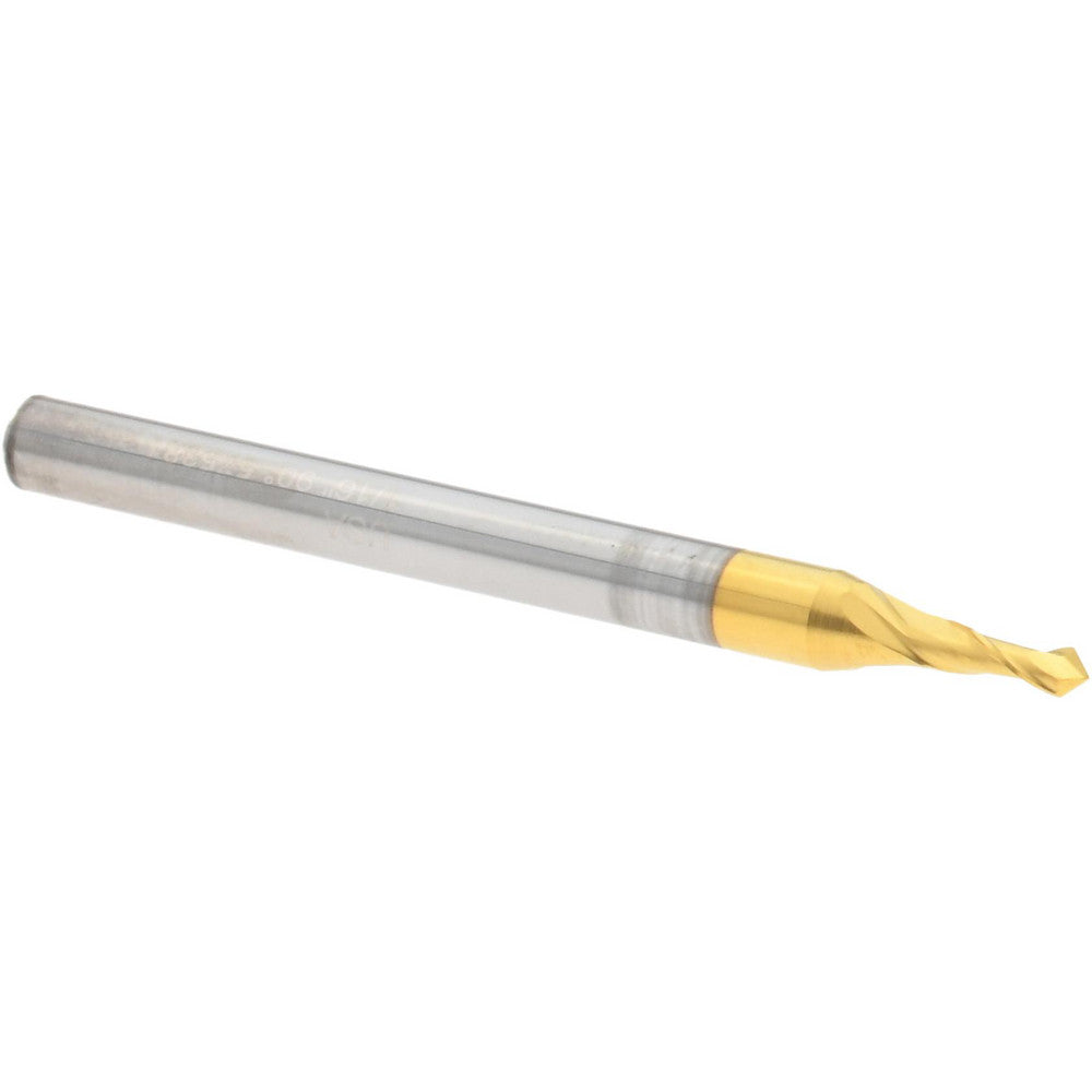 Melin Tool 21623 Drill Mill 1/16" Dia, 3/16" LOC, 2 Flutes, 90 &deg Point, Solid Carbide