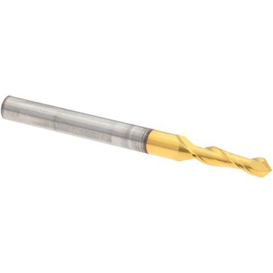 Melin Tool 21625 Drill Mill 3/8" LOC, 2 Flutes, 90 &deg Point, Solid Carbide