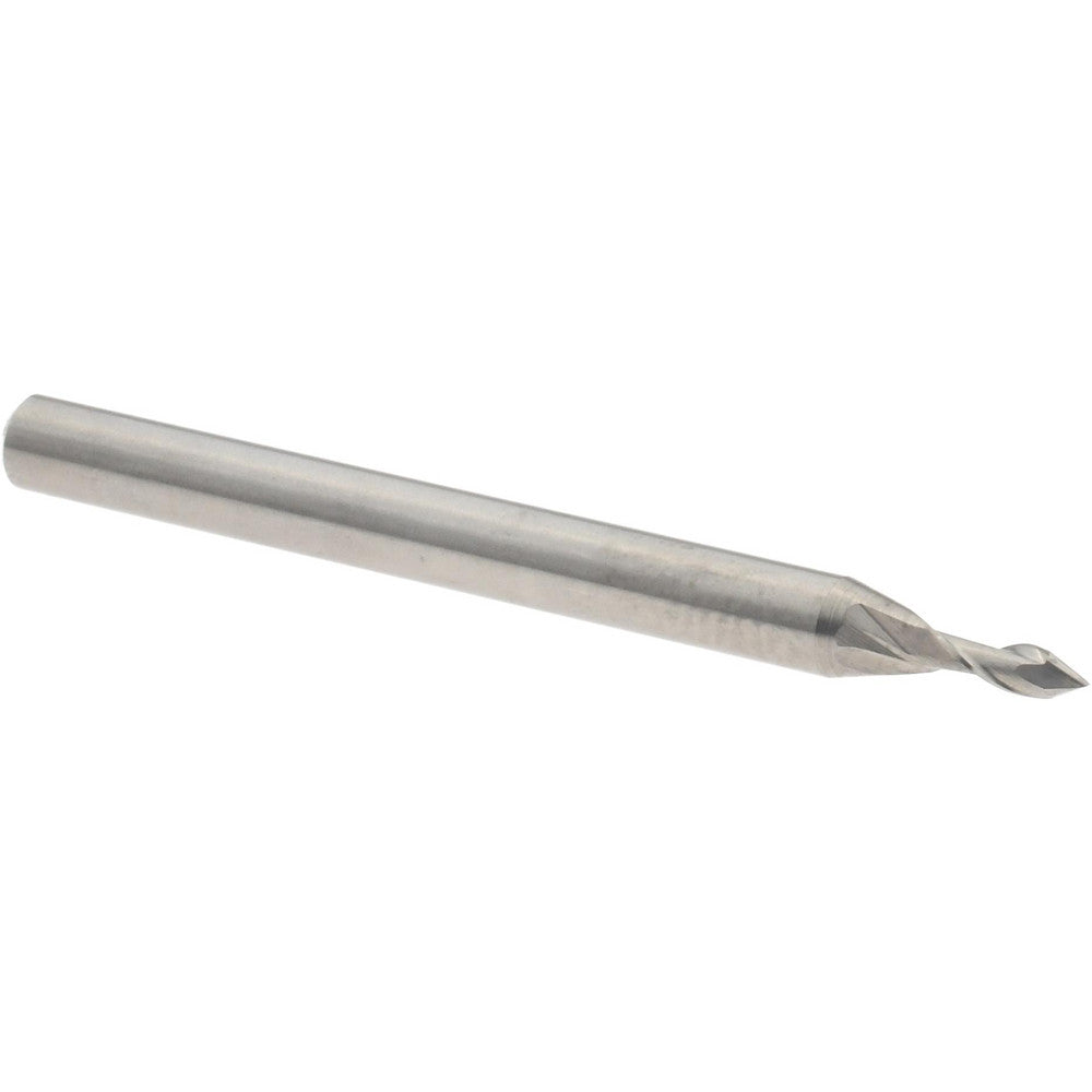 Melin Tool 12199 Drill Mill 1/16" Dia, 3/16" LOC, 2 Flutes, 60 &deg Point, Solid Carbide