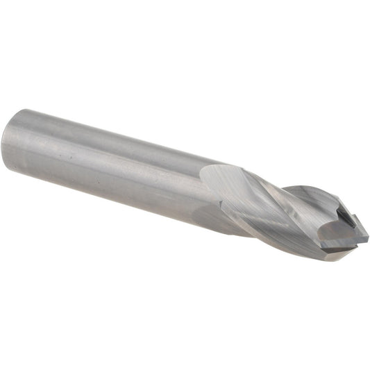 Melin Tool 11642 Drill Mill 1/2" Dia, 1" LOC, 4 Flutes, 90 &deg Point, Solid Carbide