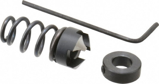 Burr-Bit TBB-00021150 1/4" Tap Compatibility, 11/64" Collar Thickness, 3/4" Compressed Length, 3 Tap Flutes, Deburring Tap Attachment