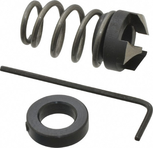 Burr-Bit TBB-00021350 3/8" Tap Compatibility, 11/64" Collar Thickness, 3 Tap Flutes, Deburring Tap Attachment