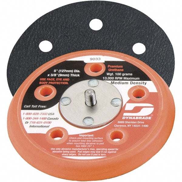 Dynabrade 56104 Disc Backing Pad 5" Dia, Vacuum Replacement Pad