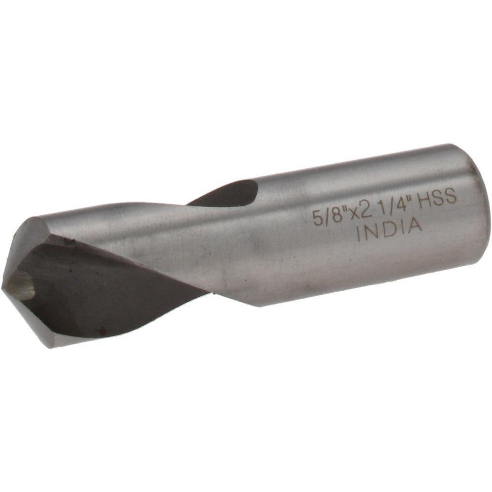 Value Collection 19442960058000S Spotting Drill 5/8" Dia, 118 &deg Point, 2-1/4" OAL, High Speed Steel