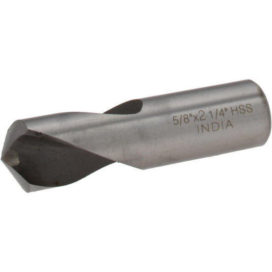 Value Collection 19442960058000S Spotting Drill 5/8" Dia, 118 &deg Point, 2-1/4" OAL, High Speed Steel