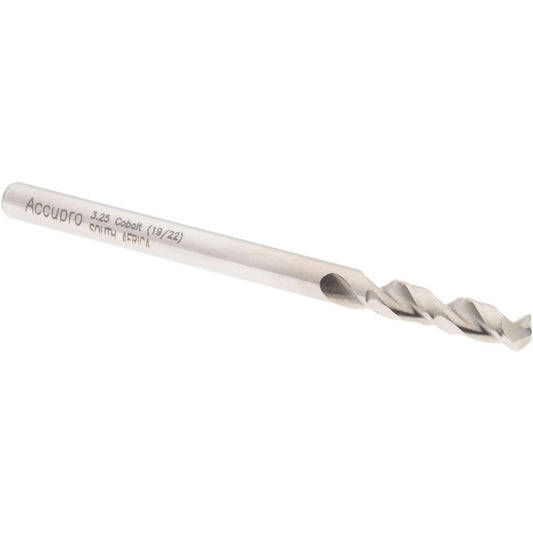 Accupro 1630325-AC Screw Machine Length Drill Bit 0.128" Dia, 130 &deg, Cobalt
