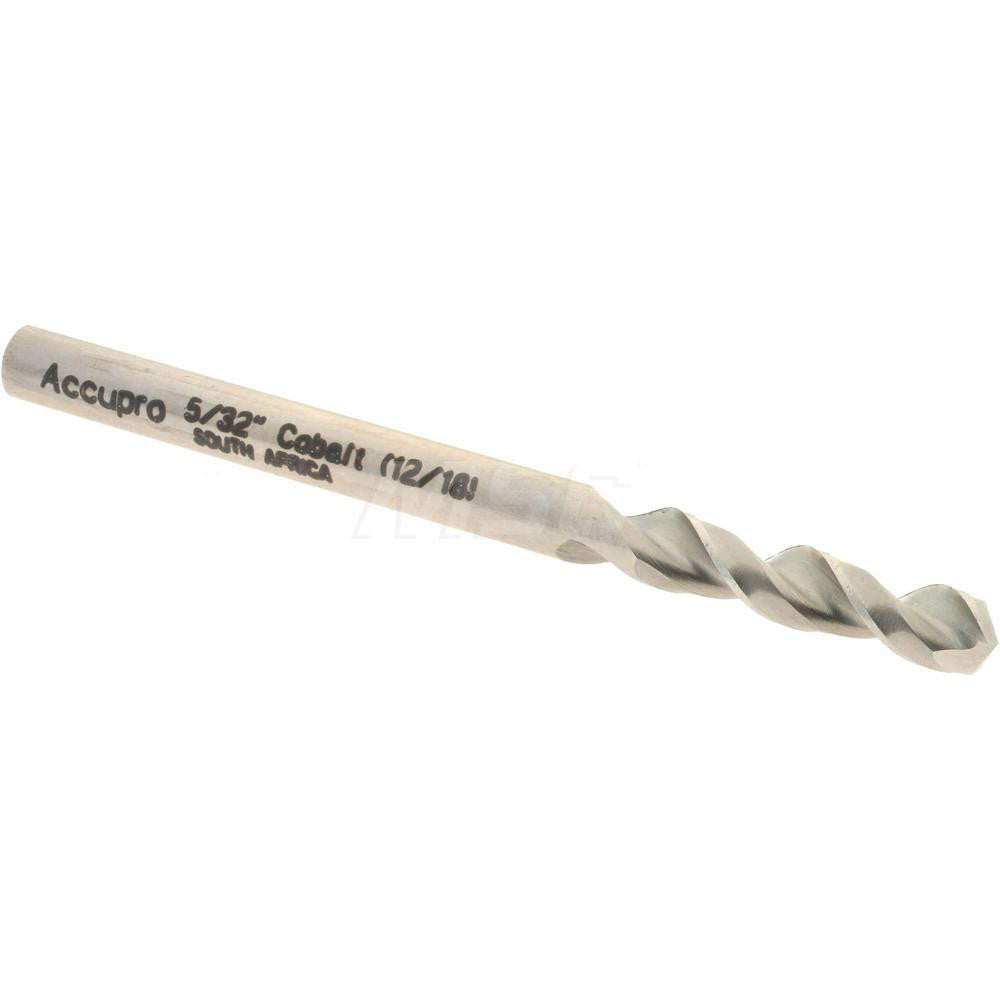 Accupro 1630397-AC Screw Machine Length Drill Bit 5/32" Dia, 130 &deg Point, Cobalt