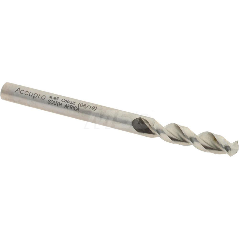 Accupro 1630445-AC Screw Machine Length Drill Bit 0.1752" Dia, 130 &deg, Cobalt