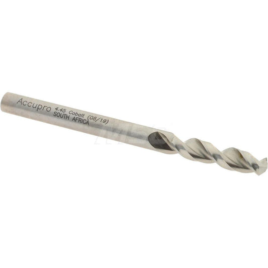 Accupro 1630445-AC Screw Machine Length Drill Bit 0.1752" Dia, 130 &deg, Cobalt