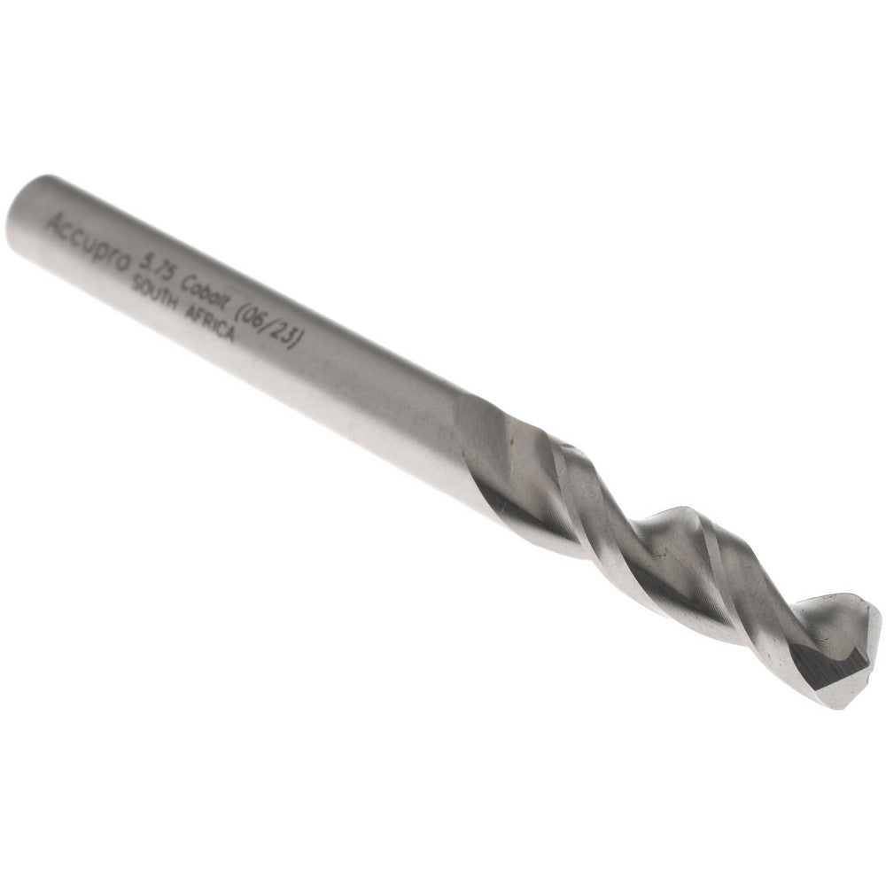 Accupro 1630575-AC Screw Machine Length Drill Bit 5.75 mm Dia, 130 &deg Point, Cobalt