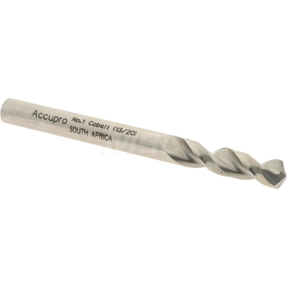 Accupro 1630579-AC Screw Machine Length Drill Bit 0.228" Dia, 130 &deg, Cobalt