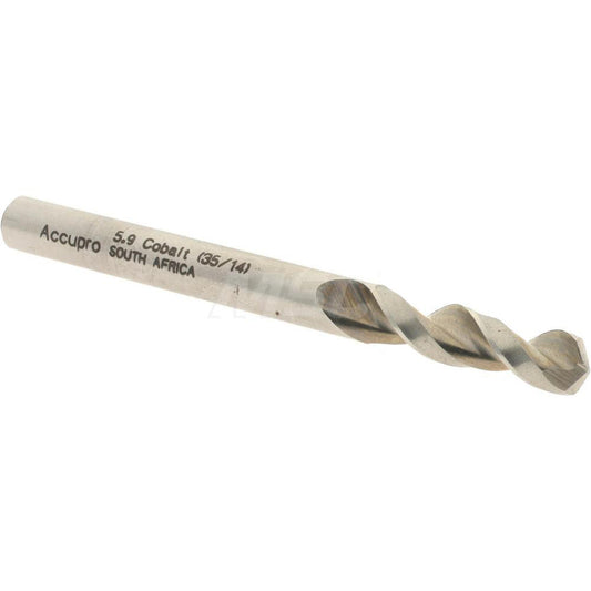 Accupro 1630590-AC Screw Machine Length Drill Bit 0.2323" Dia, 130 &deg, Cobalt